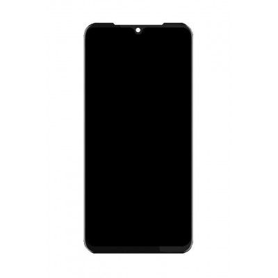 Lcd Frame Middle Chassis For Motorola One Vision Plus Black By - Maxbhi Com
