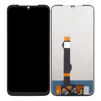 Lcd With Touch Screen For Motorola One Vision Plus Pink By - Maxbhi Com