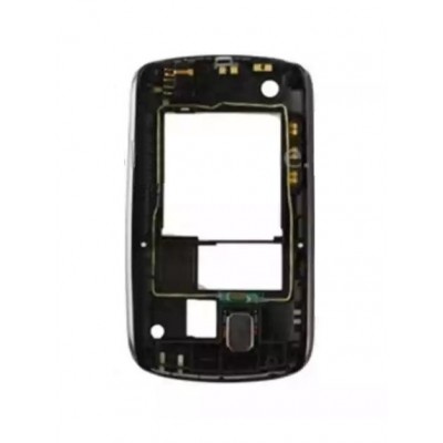Lcd Frame Middle Chassis For Blackberry Tour 9630 White By - Maxbhi Com