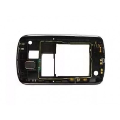 Lcd Frame Middle Chassis For Blackberry Tour 9630 White By - Maxbhi Com