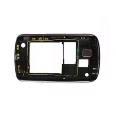 Lcd Frame Middle Chassis For Blackberry Tour 9630 White By - Maxbhi Com