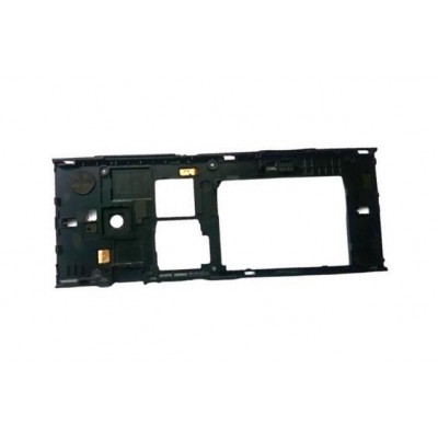 Lcd Frame Middle Chassis For Lg Bl40 New Chocolate Black By - Maxbhi Com