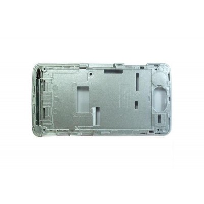 Lcd Frame Middle Chassis For Lg Kp500 Cookie Silver By - Maxbhi Com