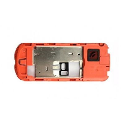 Lcd Frame Middle Chassis For Nokia 1202 Silver Grey By - Maxbhi Com