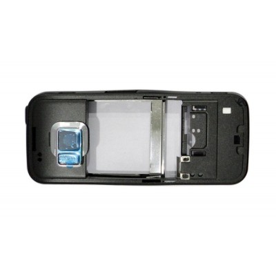 Lcd Frame Middle Chassis For Nokia N78 Black By - Maxbhi Com