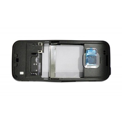 Lcd Frame Middle Chassis For Nokia N78 Black By - Maxbhi Com