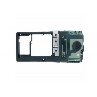 Lcd Frame Middle Chassis For Nokia N91 8gb Musicedition Grey By - Maxbhi Com