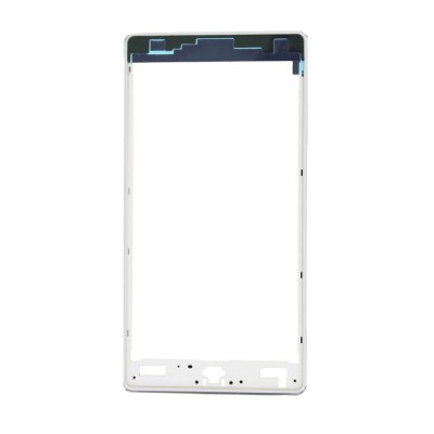Lcd Frame Middle Chassis For Lg Optimus 4x Hd P880 White By - Maxbhi Com