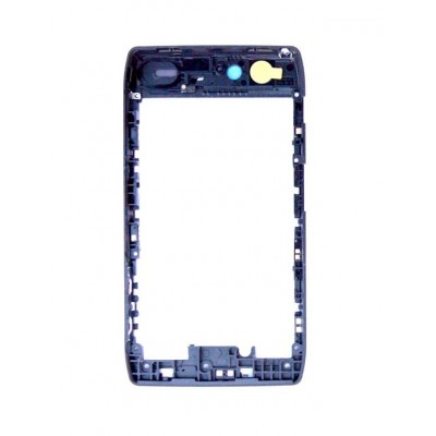 Lcd Frame Middle Chassis For Motorola Razr Xt910 Black By - Maxbhi Com