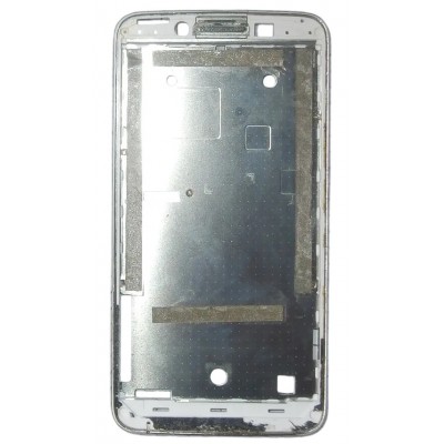 Lcd Frame Middle Chassis For Huawei Ascend Y511 White By - Maxbhi Com