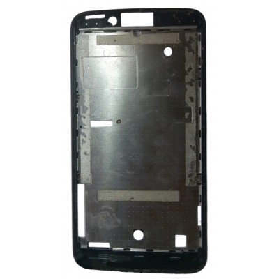 Lcd Frame Middle Chassis For Huawei Ascend Y511u30 Black By - Maxbhi Com
