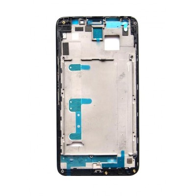 Lcd Frame Middle Chassis For Huawei Honor 3x G750 Black By - Maxbhi Com