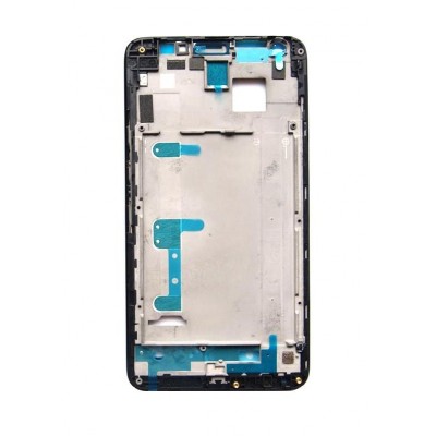 Lcd Frame Middle Chassis For Huawei Honor 3x Pro Black By - Maxbhi Com