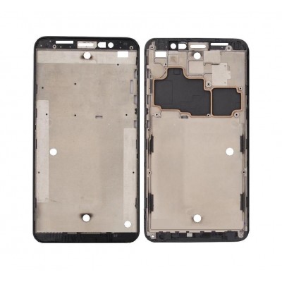 Lcd Frame Middle Chassis For Lenovo A850 Plus Black By - Maxbhi Com