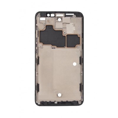 Lcd Frame Middle Chassis For Lenovo A850 Plus Black By - Maxbhi Com