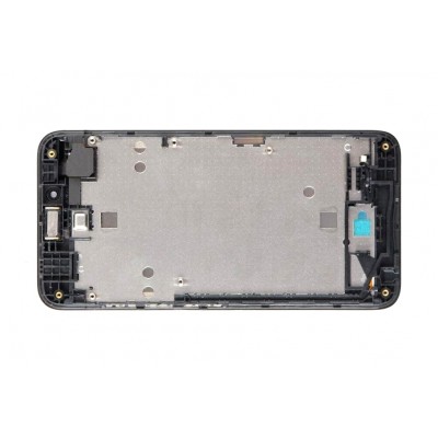 Lcd Frame Middle Chassis For Lenovo A Plus Black By - Maxbhi Com