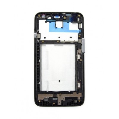 Lcd Frame Middle Chassis For Lg L70 D320 Without Nfc Black By - Maxbhi Com