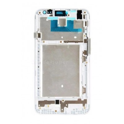Lcd Frame Middle Chassis For Lg L70 D320 Without Nfc White By - Maxbhi Com