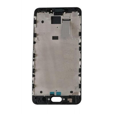 Lcd Frame Middle Chassis For Meizu Mx6 Black By - Maxbhi Com