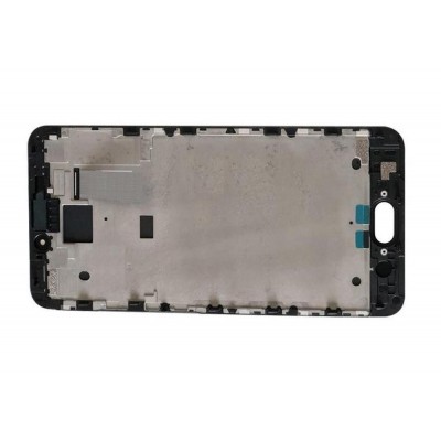 Lcd Frame Middle Chassis For Meizu Mx6 Black By - Maxbhi Com