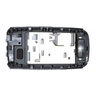 Lcd Frame Middle Chassis For Nokia Asha 306 Red By - Maxbhi Com