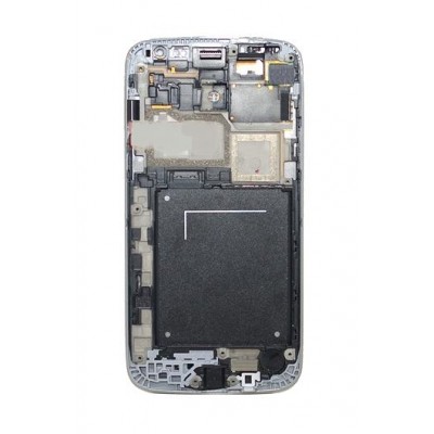 Lcd Frame Middle Chassis For Samsung Galaxy Avant Smg386t White By - Maxbhi Com
