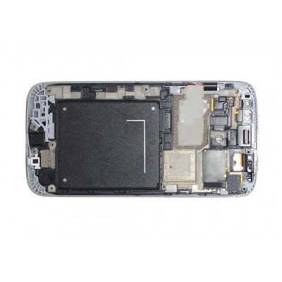 Lcd Frame Middle Chassis For Samsung Galaxy Avant Smg386t White By - Maxbhi Com