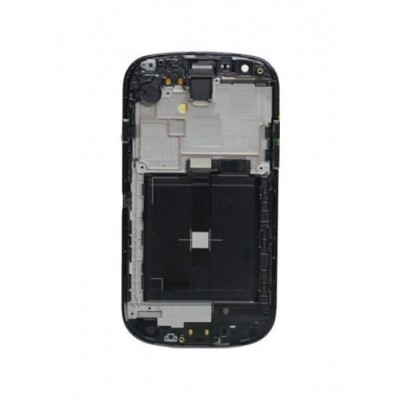 Lcd Frame Middle Chassis For Samsung Galaxy Express I8730 Black By - Maxbhi Com