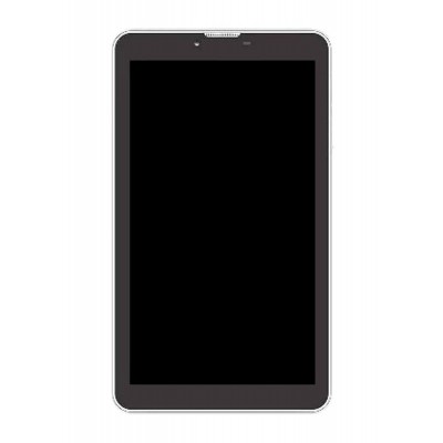 Lcd Frame Middle Chassis For Torque Droidz Push Plus Black By - Maxbhi Com