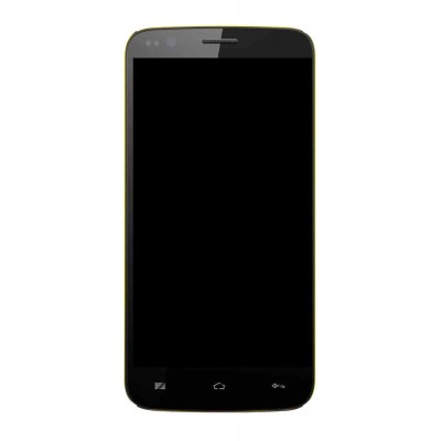 Lcd Frame Middle Chassis For Blu Star 4 5 White By - Maxbhi Com