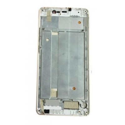Lcd Frame Middle Chassis For Blackview A8 Max Black By - Maxbhi Com