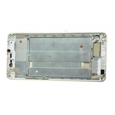 Lcd Frame Middle Chassis For Blackview A8 Max Champagne By - Maxbhi Com
