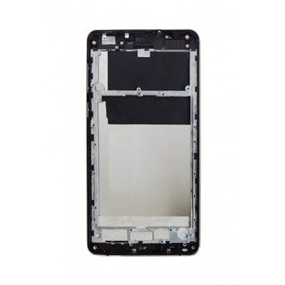 Lcd Frame Middle Chassis For Blackview R6 Black By - Maxbhi Com