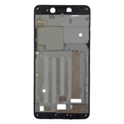 Lcd Frame Middle Chassis For Tplink Neffos X1 Black By - Maxbhi Com
