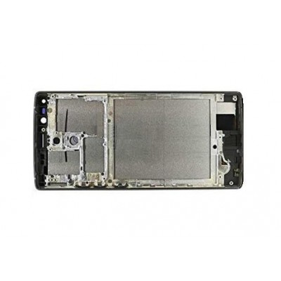 Lcd Frame Middle Chassis For Doogee Mix 2 Blue By - Maxbhi Com