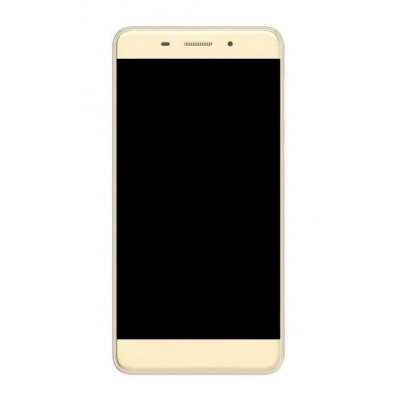 Lcd Frame Middle Chassis For Qmobile M6 Lite Gold By - Maxbhi Com