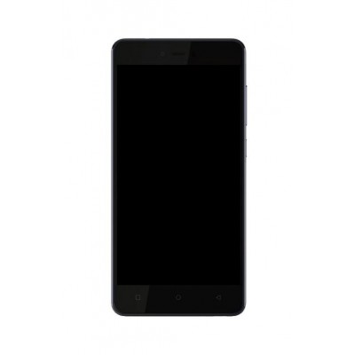Lcd Frame Middle Chassis For Qmobile Noir Lt700 Pro Black By - Maxbhi Com
