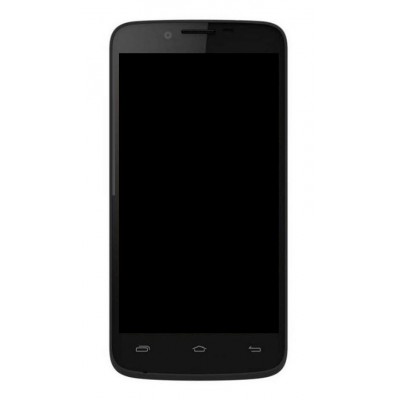 Lcd Frame Middle Chassis For Bq Aquaris 5 Hd Black By - Maxbhi Com