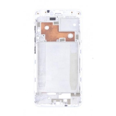 Lcd Frame Middle Chassis For Bq Aquaris C White By - Maxbhi Com