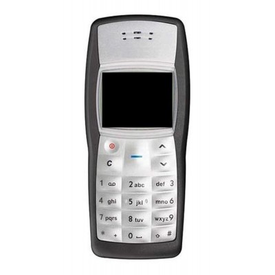 Lcd Frame Middle Chassis For Nokia 1108 Black By - Maxbhi Com