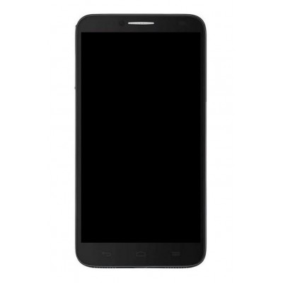 Lcd Frame Middle Chassis For Alcatel Idol 2 Black By - Maxbhi Com