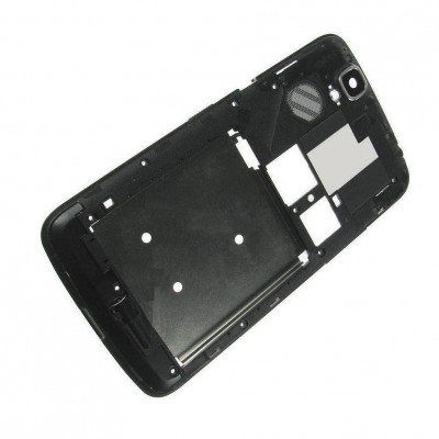 Lcd Frame Middle Chassis For Pantech Flex P8010 Black By - Maxbhi Com