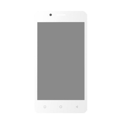 Lcd Frame Middle Chassis For Intex Aqua Play Blue By - Maxbhi Com