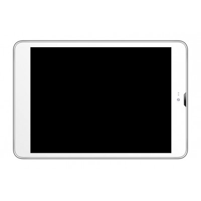 Lcd Frame Middle Chassis For Milagrow M2pro 3g Call 8gb White By - Maxbhi Com
