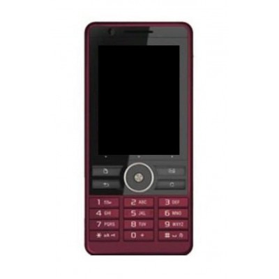 Lcd Frame Middle Chassis For Sony Ericsson G900 Red By - Maxbhi Com