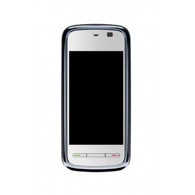 Lcd Frame Middle Chassis For Nokia 5235 Comes With Music White By - Maxbhi Com