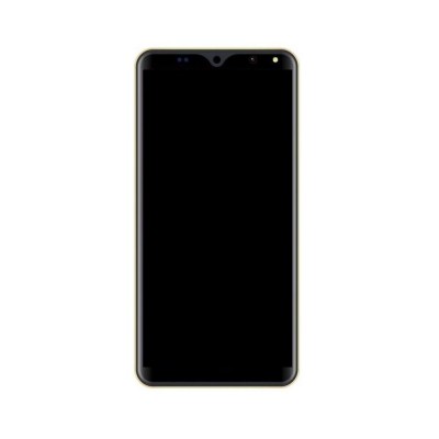 Lcd Frame Middle Chassis For I Kall K900 White By - Maxbhi Com