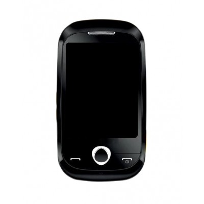 Lcd Frame Middle Chassis For Samsung C3510 Corby Pop Silver By - Maxbhi Com
