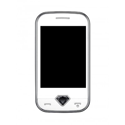Lcd Frame Middle Chassis For Samsung S7070 Diva White By - Maxbhi Com