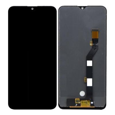 LCD with Touch Screen for Tecno spark power Black